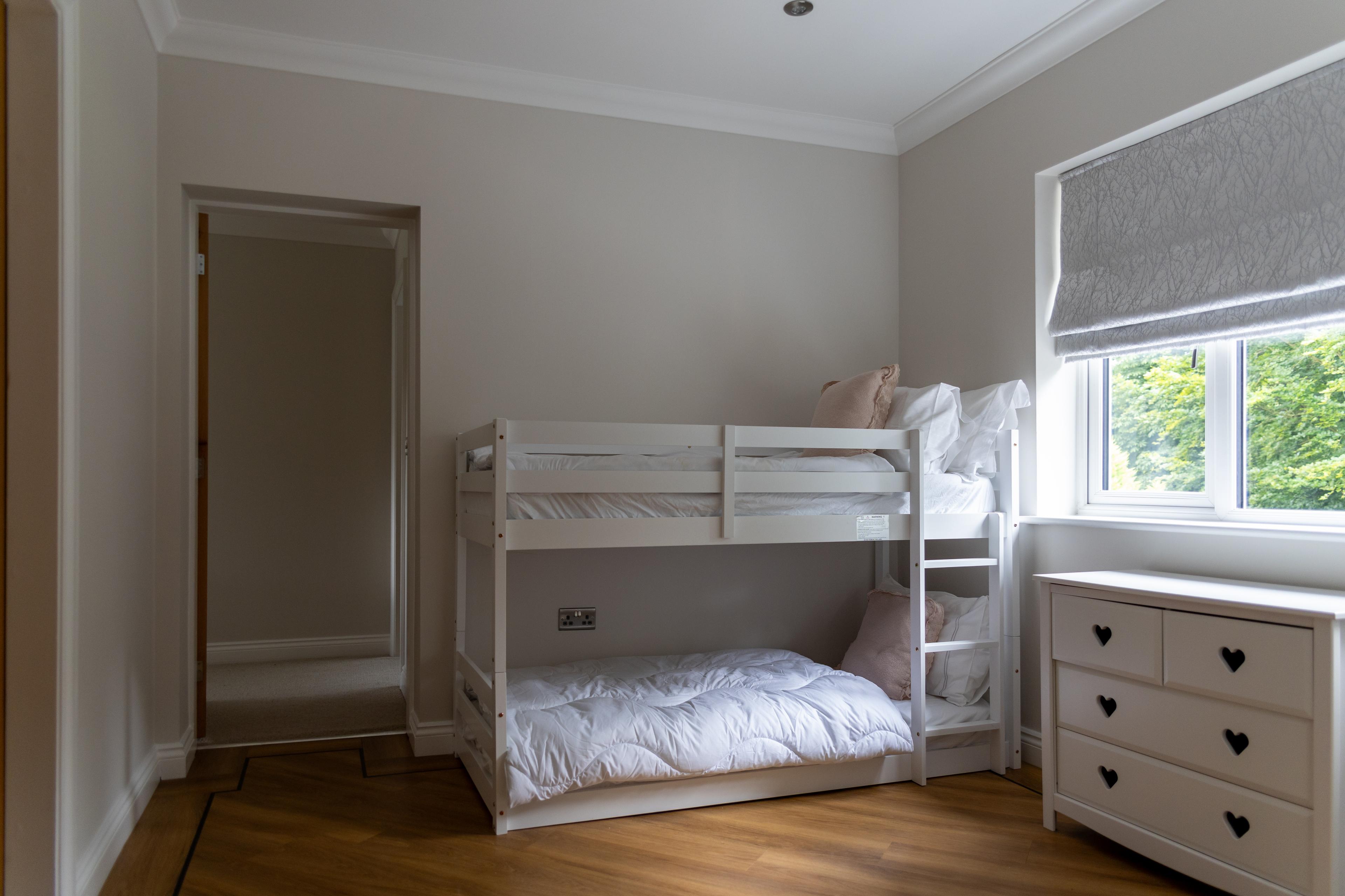 Fun bunk bed room perfect for children