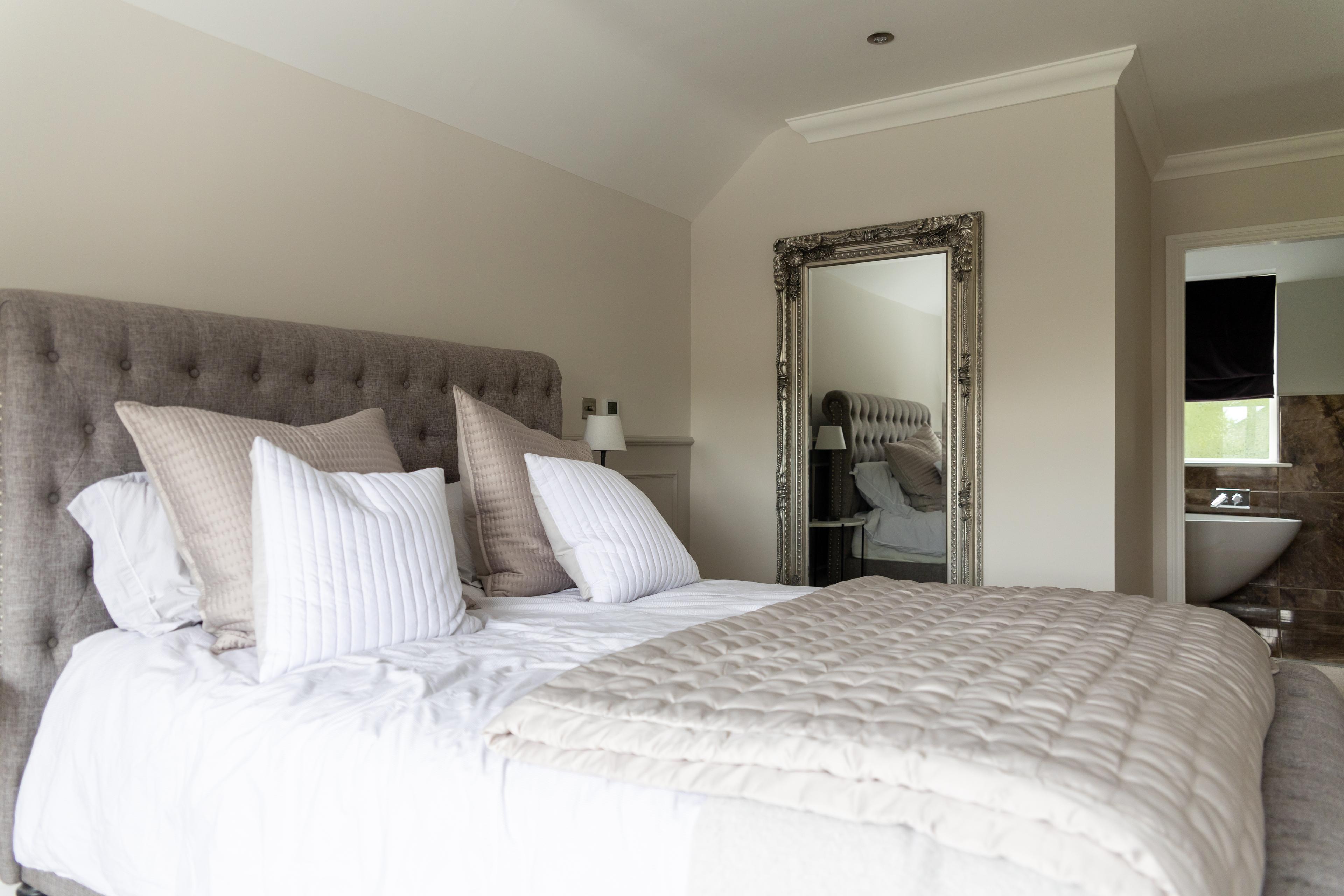 Luxurious master bedroom with ensuite